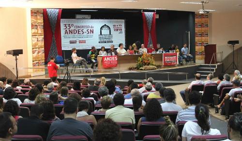 Começa o 33º Congresso do ANDES-SN
