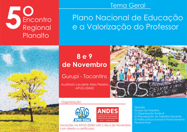 APUG promove 5º Encontro Regional Planalto do ANDES-SN