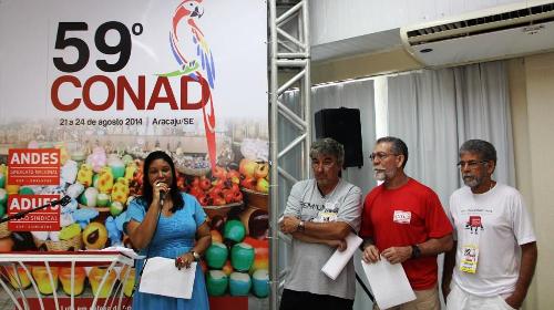 60º Conad do ANDES-SN será realizado entre 13 e 16 de agosto em Vitória (ES)