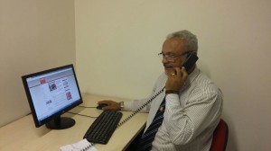 Prof. Gilberto, da Apug-Ssind, membro da Comissão Nacional de Mobilização do ANDES