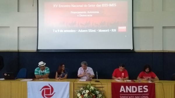 XV Encontro Nacional das IEES/IMES do Andes acontece em Mossoró-RN com presença da Apug