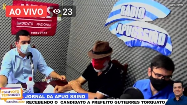 Gutierrez também promete autonomia e valorização do servidor público em entrevista a Rádio Apug