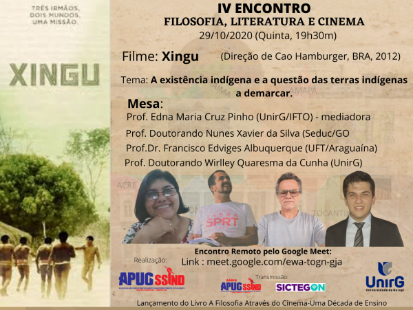 Filosofia e Cinema debate hoje a existência e a demarcação das terras indígenas com exibição do filme Xingu