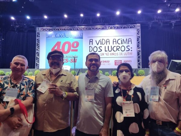Diretoria da Apug participa do 40º Congresso do Andes-SN em Porto Alegre-RS