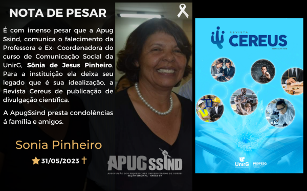 Morre Professora Sônia Pinheiro, idealizadora da Revista Cereus de Divulgação Cientifíca da UnirG