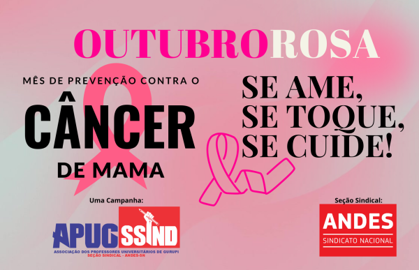 Apug inicia campanha de conscientização Outubro Rosa