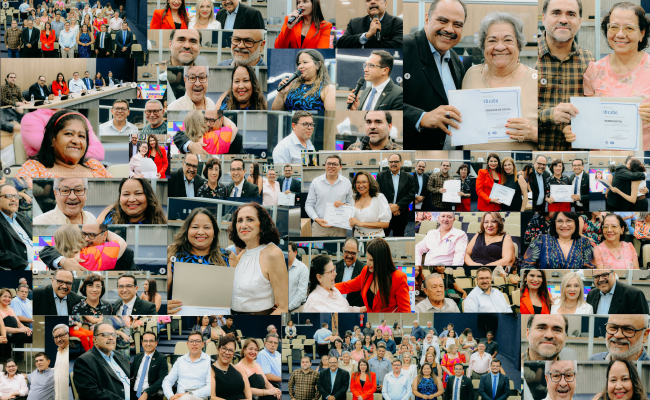 APUG participa de homenagem aos docentes aposentados da UnirG