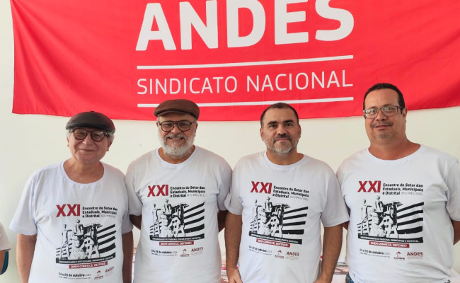 Participação ativa: APUG participou do XXI Encontro Nacional do Setor das IEES/IMES/IDE do ANDES-SN