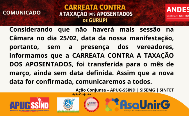 COMUNICADO